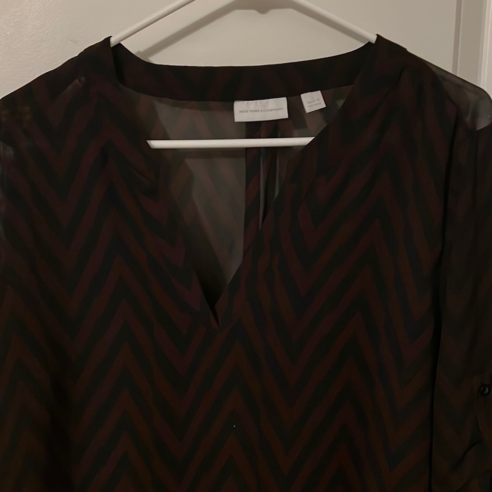 New York & Company 3/4 sleeve - Large